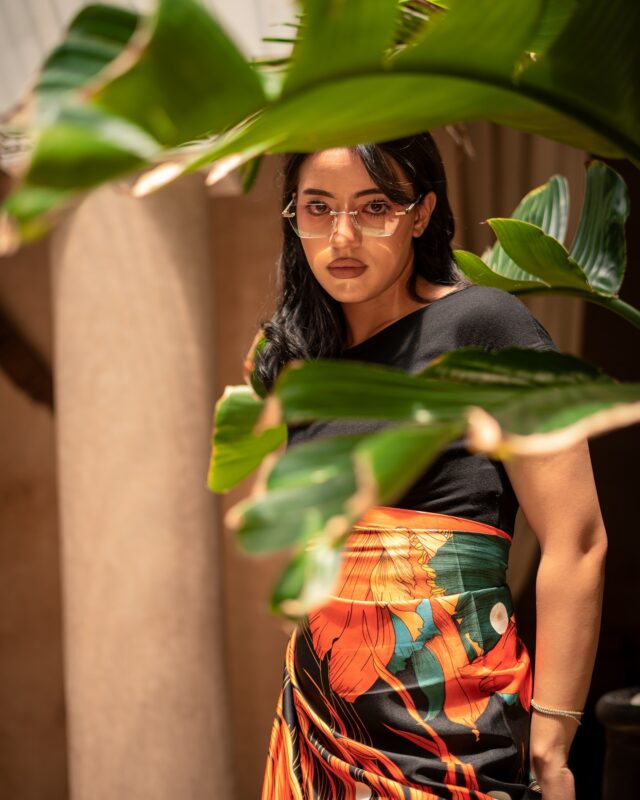 She doesn’t wear silk. She moves through it. Wearing the Whispers of the Deep silk scarf and Rose Iskra shades — a story in stillness. ZAHARA زهرة — where softness meets shadow. #CONSTASY #ZAHARAcollection #Marrakeck #SS25 #WearTheBloom #MadeInGreece #ZAHARA